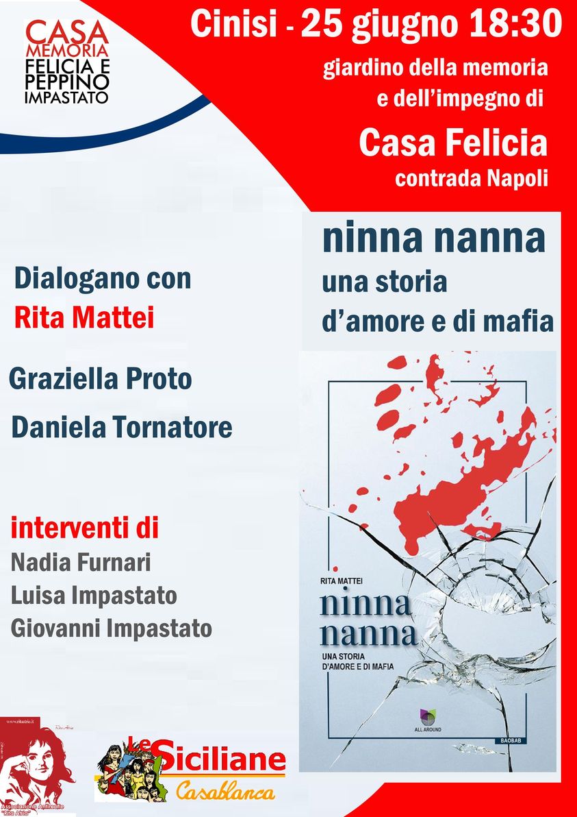 Ninna Nanna - Rita Mattei - Giardino della Memoria e dell'Impegno Casa Felicia
